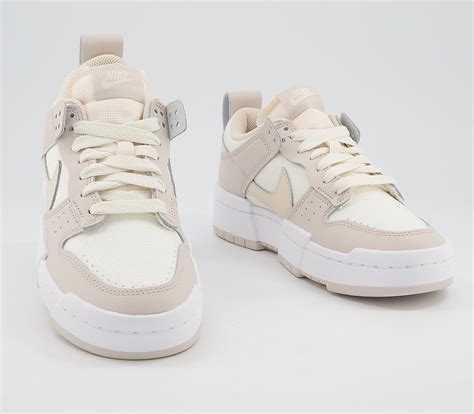 Nike Nike Dunk Low Disrupt Trainers Sail Pearl White Desert。